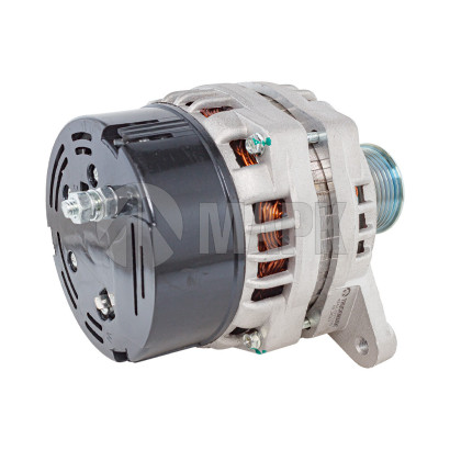 4242.3771-03 Генератор 4242 (80А, 28В, поликлин.шкив) а/м МАЗ Евро-3 (TRUCKMARK)