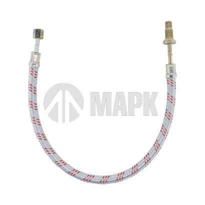 70-3801180-2 Шланг давления масла МТЗ-80 (L=530, мет.оплетка) (МР)