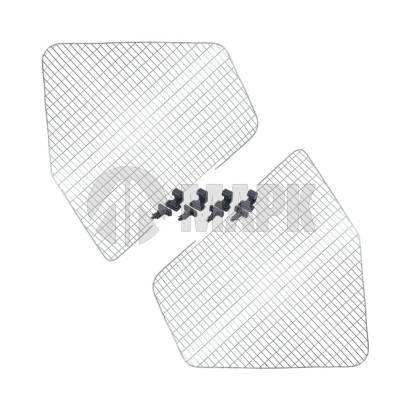 ZF064 Защита фар + ПТФ а/м FOTON AUMAN EST J4189 (2 сетки + крепления)