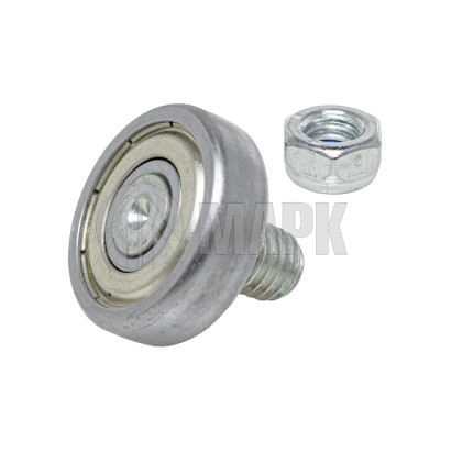 TL83004 Ролик+гайка для сдвижной крыши 4000083004 (D=24мм/H=7мм) (TL)