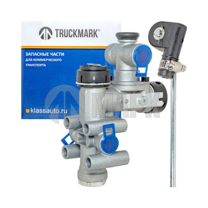 4640061000 Кран уровня пола (5-выводов) BPW/Schmitz/НОВТРАК/ТОНАР/а/м КамАЗ/МАЗ (TRUCKMARK)