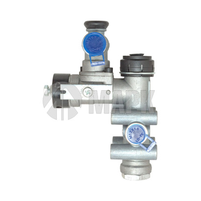 4640061000 Кран уровня пола (5-выводов) BPW/Schmitz/НОВТРАК/ТОНАР/а/м КамАЗ/МАЗ (TRUCKMARK)