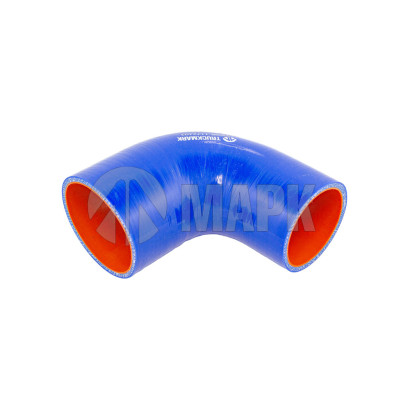 33098-1172403 Патрубок интеркулера (силикон) синий (Ф60/70) (TRUCKMARK)