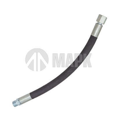 65115-3408020-60 Трубка подачи масла (высокого давления ГУР, гайка М22/штуцер М18) (TRUCKMARK)