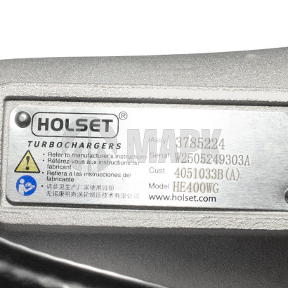 4051033 Турбокомпрессор HOLSET HX40W ISL 4033160/3783602/4033267/4049358/4046498/ оригинал