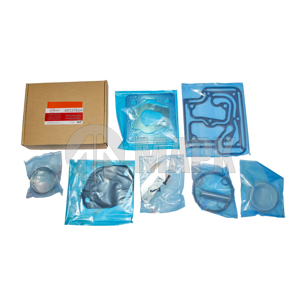 Ремкомплект компрессора воздушного (1 цил) 6ISLe 4933782 с кольцами DVMARK