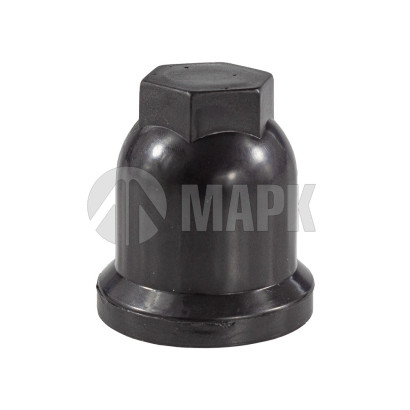 МК-КО-07 Колпачок гайки колеса 32x32 ЧЕРНЫЙ удлиненный