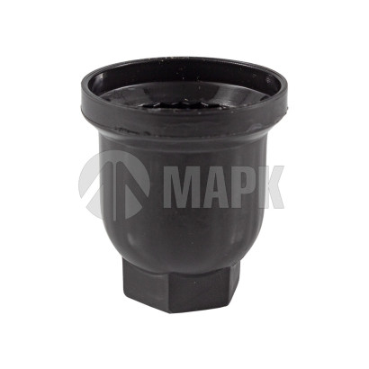 МК-КО-07 Колпачок гайки колеса 32x32 ЧЕРНЫЙ удлиненный