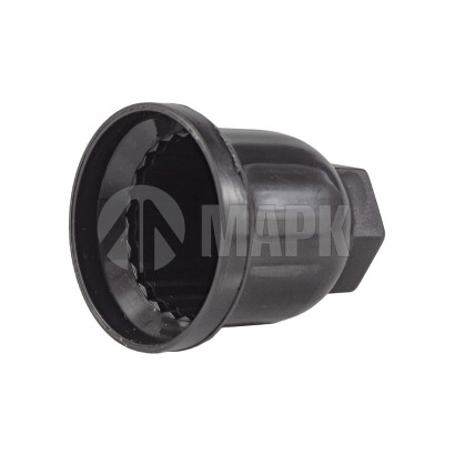 МК-КО-07 Колпачок гайки колеса 32x32 ЧЕРНЫЙ удлиненный