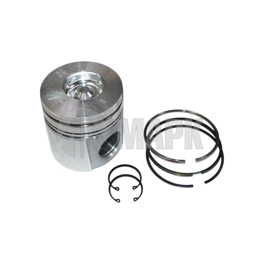 Ремкомплект поршневой +0,5 (к-т поршневых колец+2 стопор. кольца) 3926634 4/6BT, EQB DVMARK