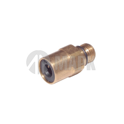 9512 8-M10х1 (5665) Соединитель трубки ПВХ,полиамид (наружная резьба) 8-М10х1(фитинг прямой латунь (Аналог CAMOZZI)