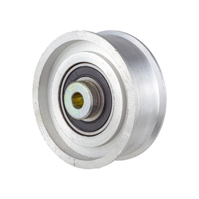 740.13-1307220 Ролик направляющий ремня генератора в сб. (алюм. с бортиком)