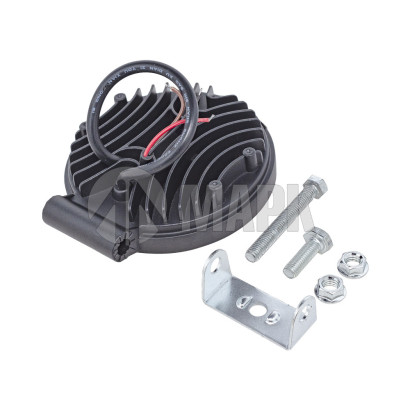 101.3738-01 Фонарь стробоскоп/постоянно оранжевый (14 диодов, 2 режима, квадратная, 3 провода, 12-24В) (КЭП)