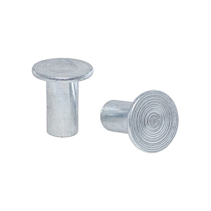 01045E Заклепки 8х15 (к-кт 100 шт) 93251 стальная, шляпка сплошная (EXOVO)