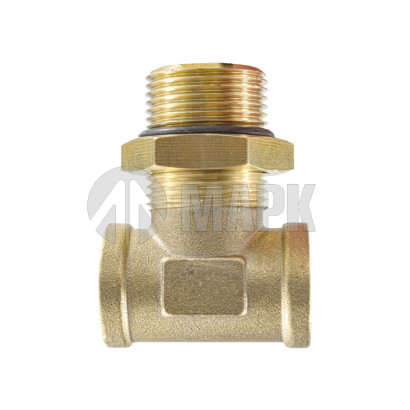 9412 16-М22х1,5-16 (6824) Соединитель трубки ПВХ,полиамид d=16-М22х1,5-16 фитинг тройник латунь (Аналог CAMOZZI)