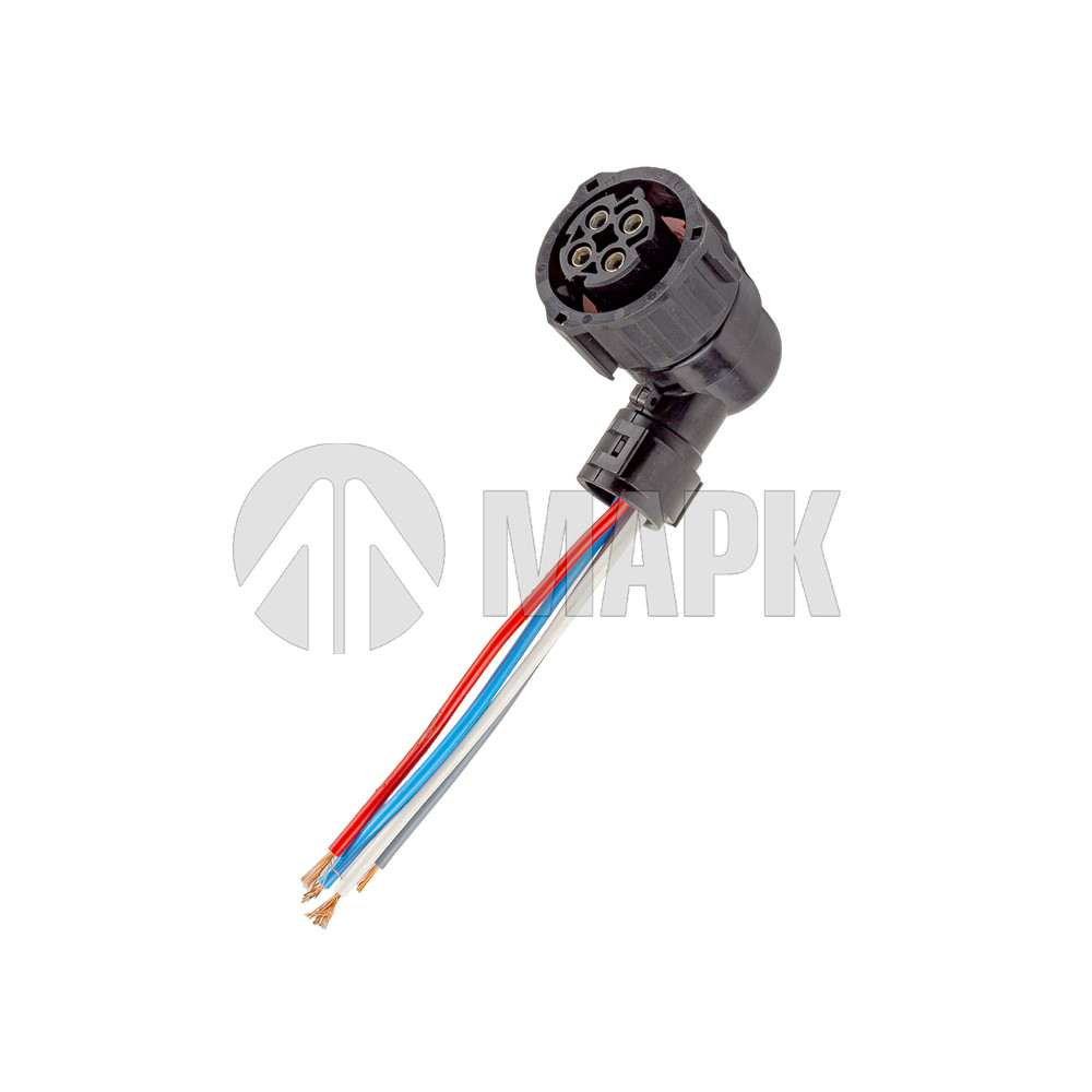 Колодка байонет, УГЛОВАЯ, 4 провода