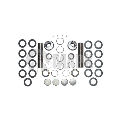 HD90009410215 Р/к шкворней на мост SHAANXI 9,2t к а/м КАМАЗ-54901 (L=235мм/ D=53/52мм) (аналог)