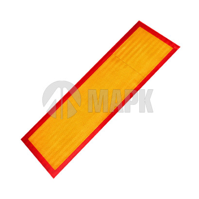МК-ТАБ-02 Табличка LONG 200х600мм (к-т из 2 шт) красная полоса 2 см