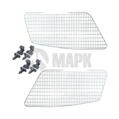 ZF061 Защита фар а/м JAC K7 сед.тягач (2 сетки + крепления)