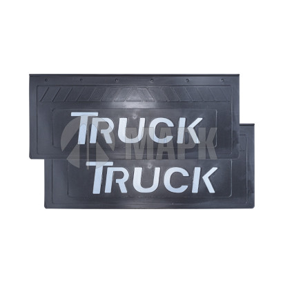 TR270660 Брызговик TRUCK (270x660) белые буквы, комплект из 2-х шт.