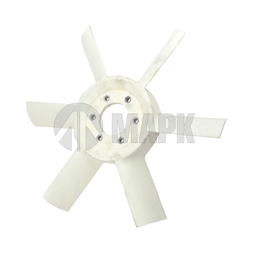 Вентилятор (пластмасса, 6 лопастей) МТЗ (ОАО Радиоволна)