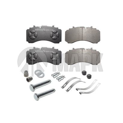 AV29328 Колодки дисковые 29328 (117824) с установ. комплектом, ось Schmitz Knorr ST7-430 (AVEX)