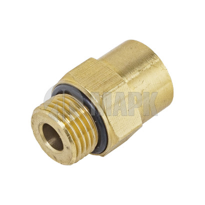 9512 8-M22x1,5 (4132) Соединитель трубки ПВХ,полиамид d=8мм М22х1.5 (фитинг прямой) латунь (Аналог CAMOZZI)