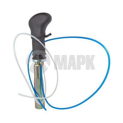 413-1703007 Ручка кулисы КПП ZF с делителем в сборе с рычагом (двухтрубная) (аналог)