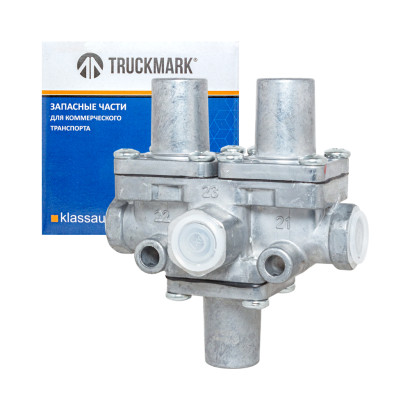 100-3515210 Клапан а/м КАМАЗ ЗИЛ, МАЗ, УРАЛ защитный тройной (TRUCKMARK)