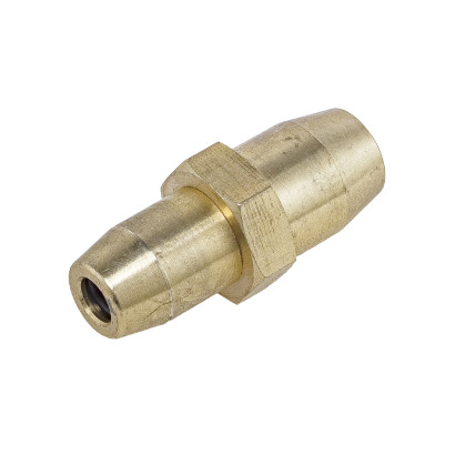 KR-6837 Соединитель трубки ПВХ, полиамид (фитинг прямой) Т6хТ8 (латунь аналог Sirit)