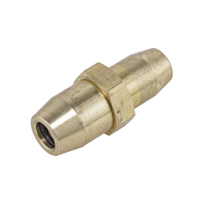 KR-6837 Соединитель трубки ПВХ, полиамид (фитинг прямой) Т6хТ8 (латунь аналог Sirit)