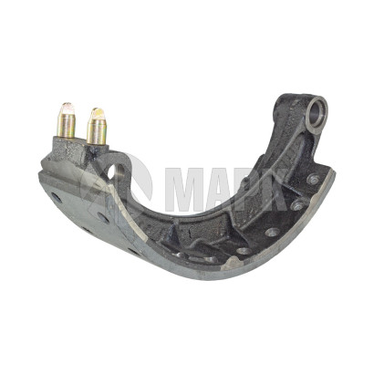 55571Х-3501090 Колодка УРАЛ тормозная в сборе (под однополосный цилиндр) ПЛАНТ