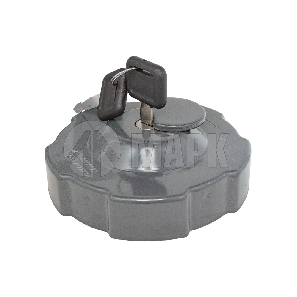 Крышка топливного бака в сб. (с ключами, металл) для а/м SHACMAN X3000, X6000 (TRUCKMARK)