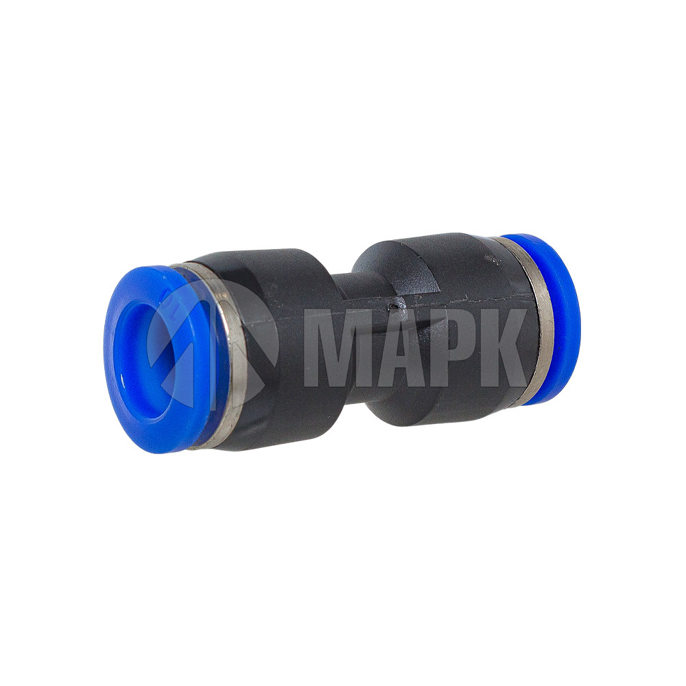 Фитинг соединитель для трубок d=10 мм (прямой)