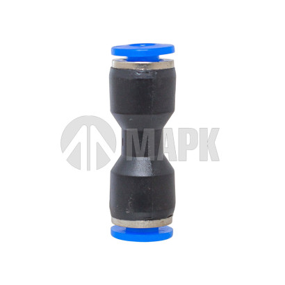 PUC04 Фитинг соед. для трубок Ф 4 мм (прямой)