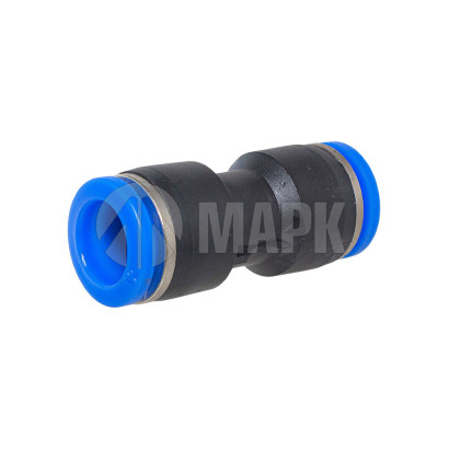 PUC12 Фитинг соединитель для трубок d=12 мм (прямой)