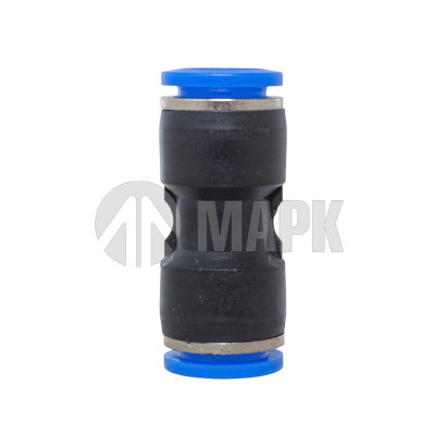 PUC12 Фитинг соединитель для трубок d=12 мм (прямой)