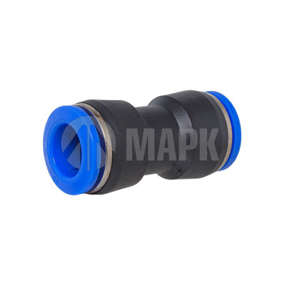 PUC14 Фитинг соединитель для трубок d=14 мм (прямой)