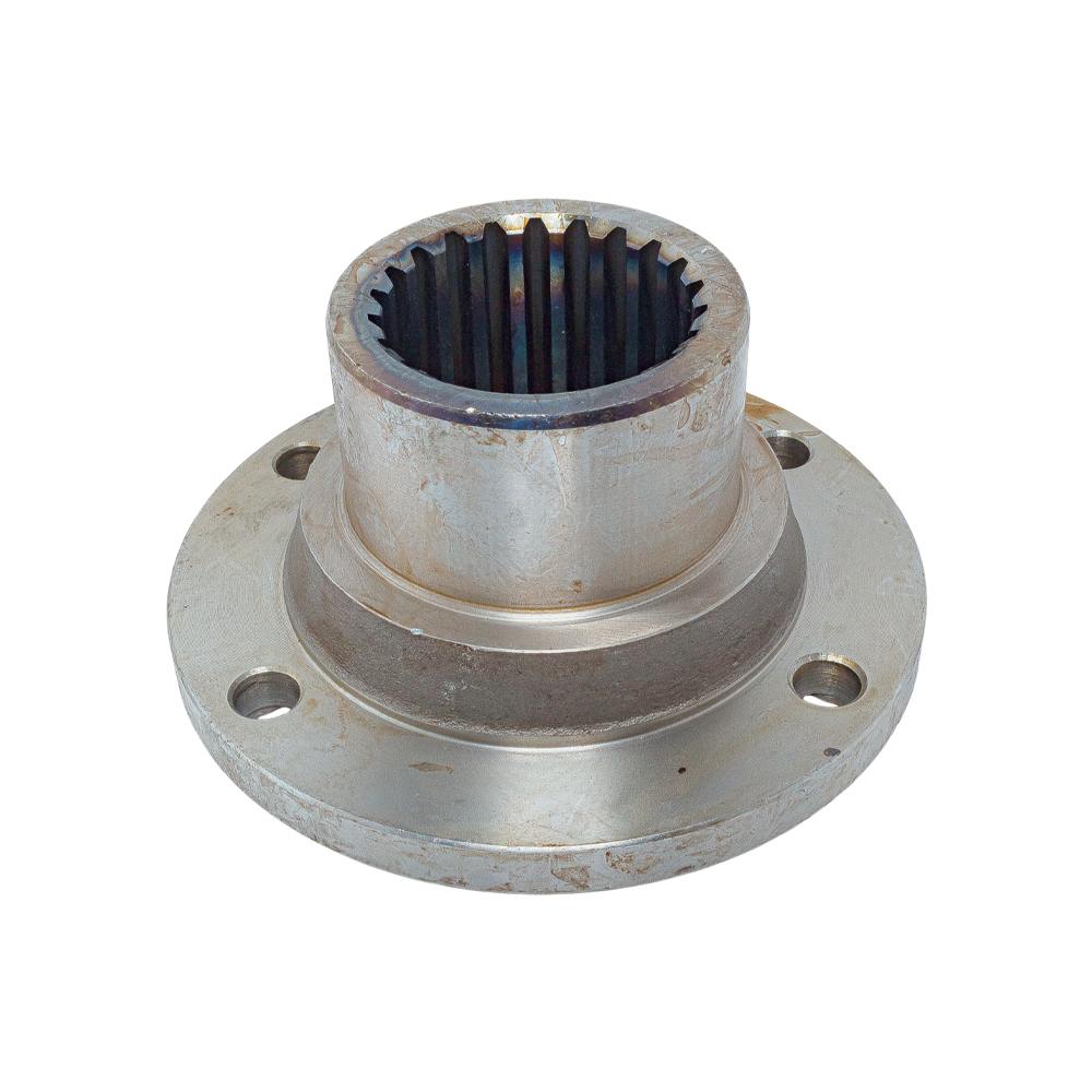 Фланец КПП-154 а/м КАМАЗ круглый 4 отв. шлицы (TRUCKMARK)