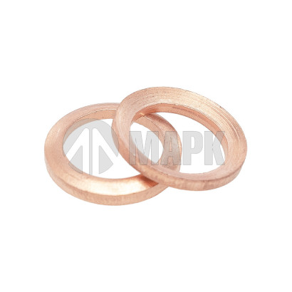 312482-П(А) Шайба медная 10,2х14,2х1,5 (852205, 312381) сливная трубка форсунки МАЗ