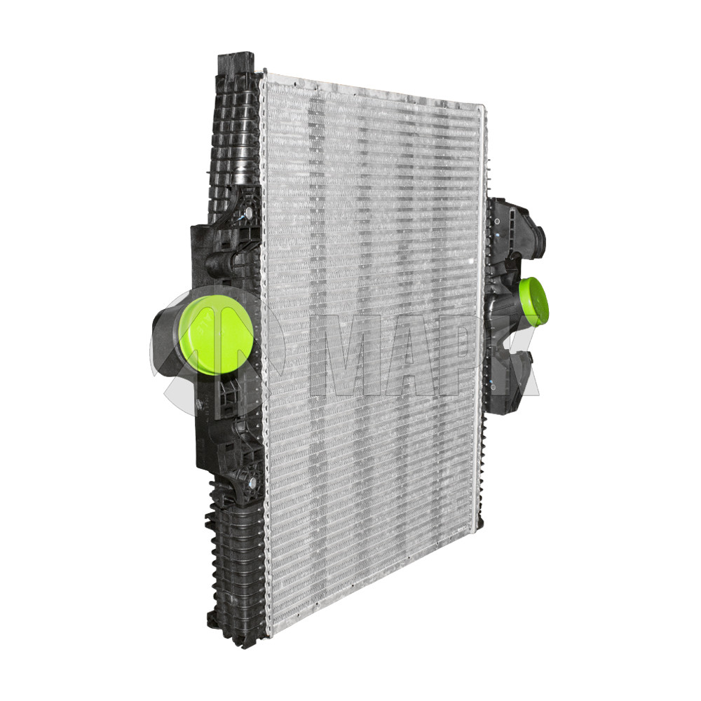 Радиатор интеркуллера (630х890х64) A9405010301 (алюм/пласт) а/м КАМАЗ-5490/MB Axor OM457 (KALE)