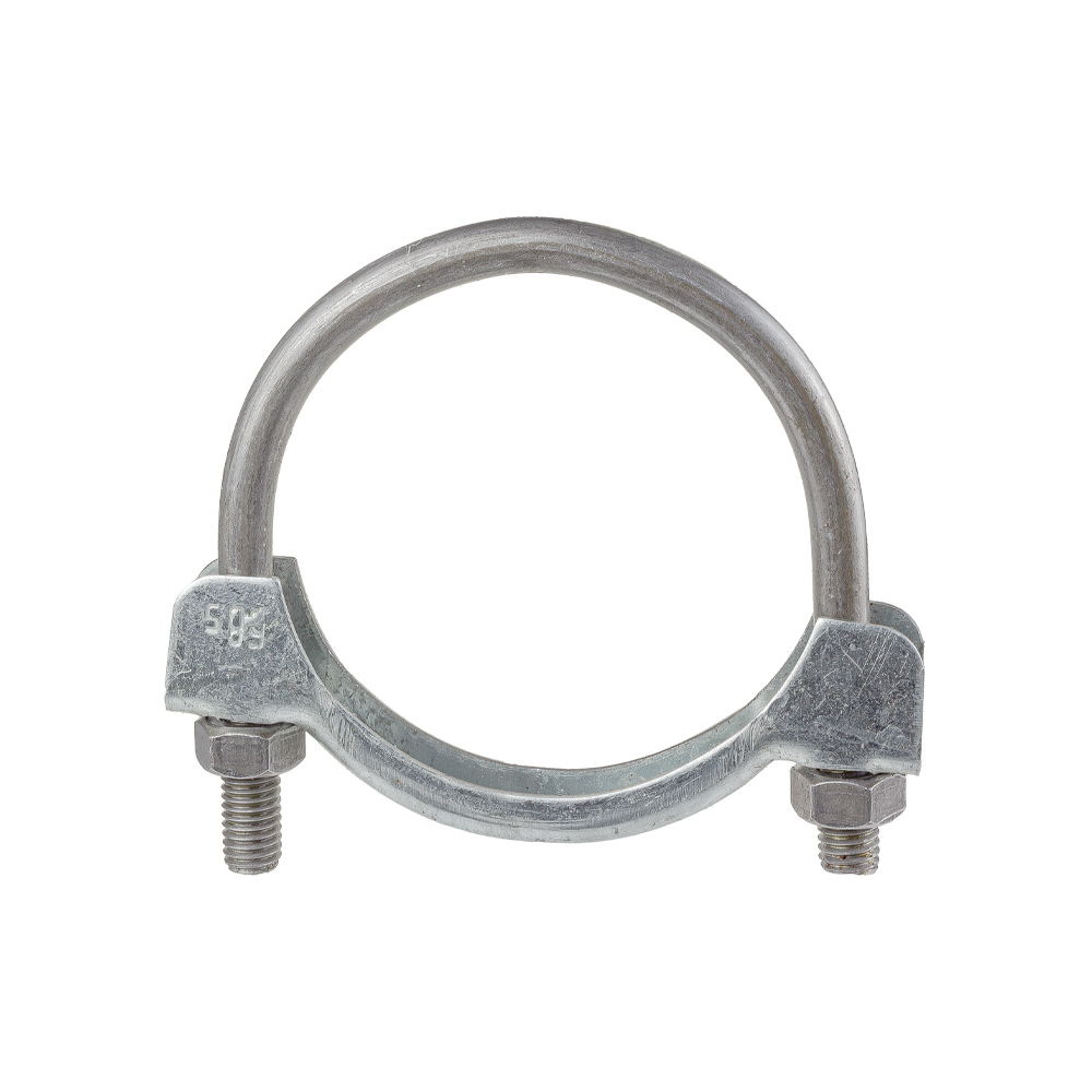 Хомут глушителя малый (на металлорукав) ( 68,5 )