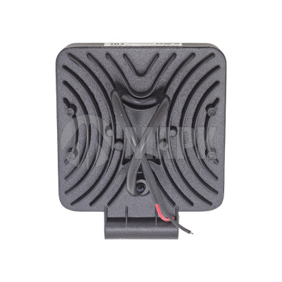 100.3738 Фонарь стробоскоп/постоянно оранжевый (9 диодов, 3 режима, квадратная, 2 провода, 12-24В) (КЭП)