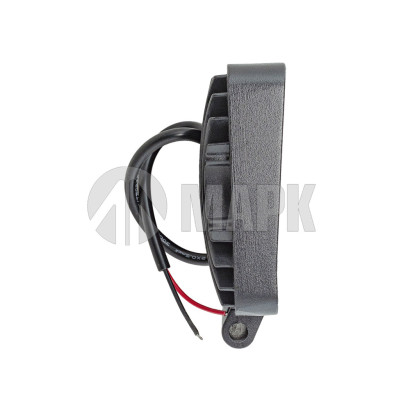 100.3738 Фонарь стробоскоп/постоянно оранжевый (9 диодов, 3 режима, квадратная, 2 провода, 12-24В) (КЭП)