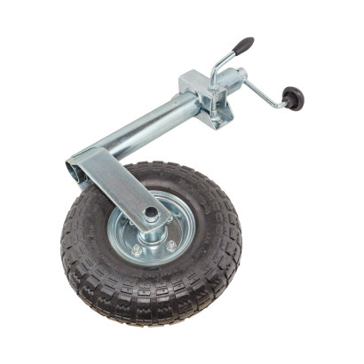 BXTJ036+037 Опорное колесо для прицепа (+фиксатор) камерное колесо (TrailerParts)