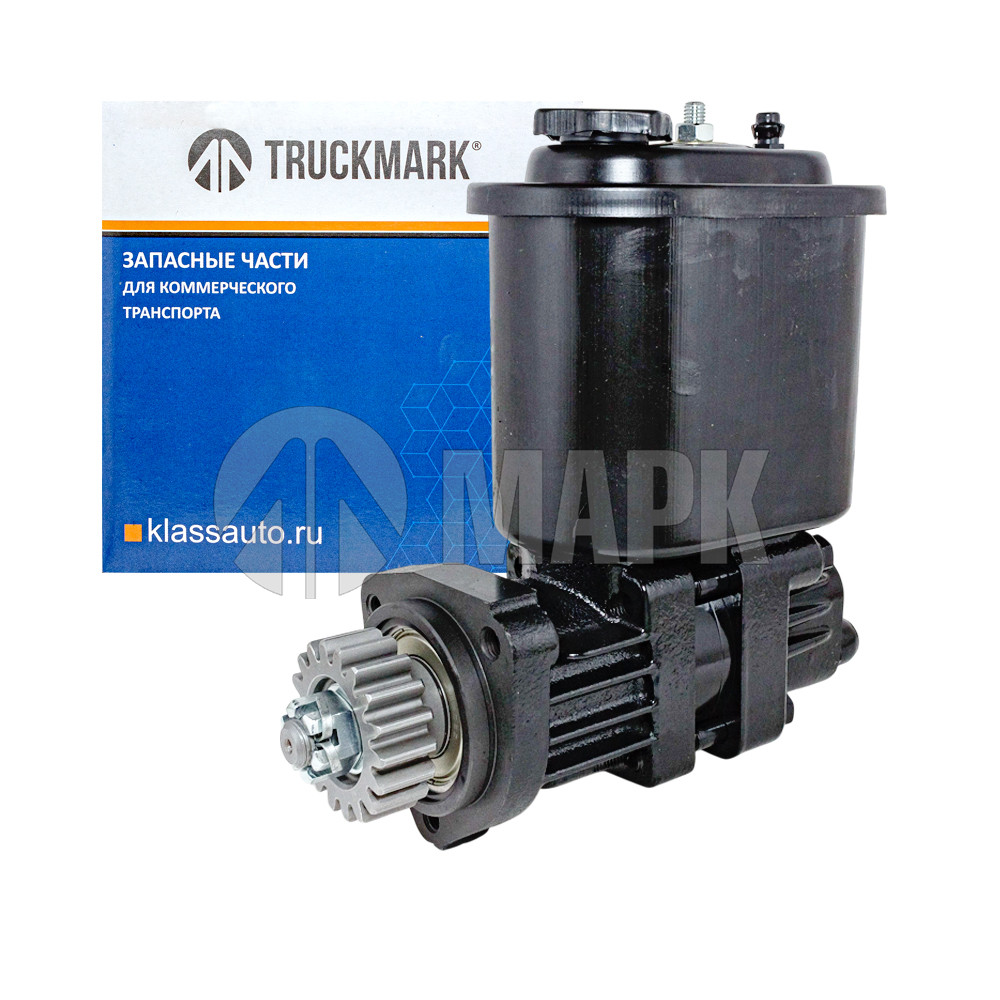 Насос ГУР а/м КАМАЗ в сборе резьба наружная (П) М26 (TRUCKMARK)