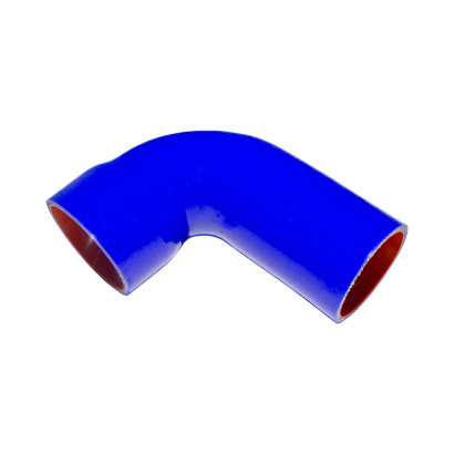 5297-1303025-01 Патрубок радиатора переходник (силикон) синий (Ф70/60x140/100) (TRUCKMARK)
