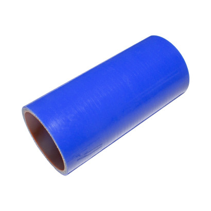 4320-1303057-01 Патрубок радиатора нижний (силикон) синий (Ф60x150) (МАРК)