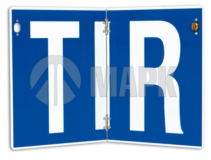 Табличка TIR (складная)