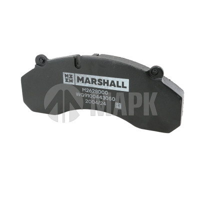 M2628000 Колодки дисковые WG9100443050 с пластинами Sitrak передние (Marshall)